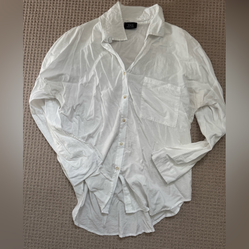 White Button Down